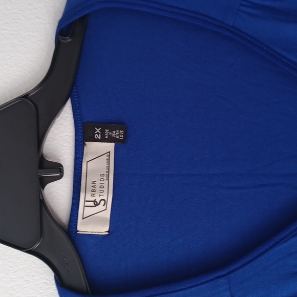 Urban Studios BUNDLE of (2) tops tie front  plus size button shirts - Picture 6 of 13